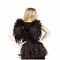 Adults Black Feather Angel Wings Costume Dark Gothic Outfit Accessory